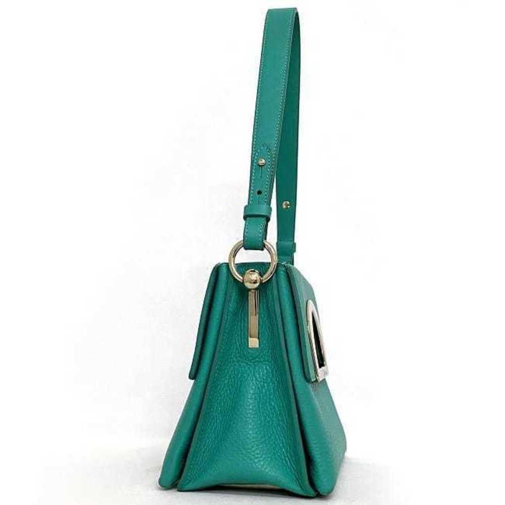 Christian Louboutin Passage Green Leather Mini